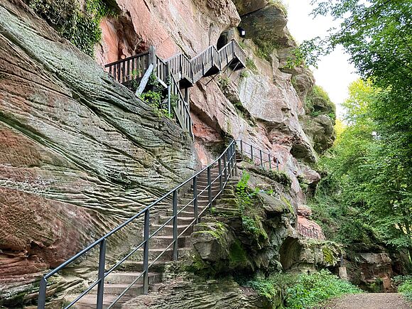 Ruine Falkenburg bei Wilgartswiesen